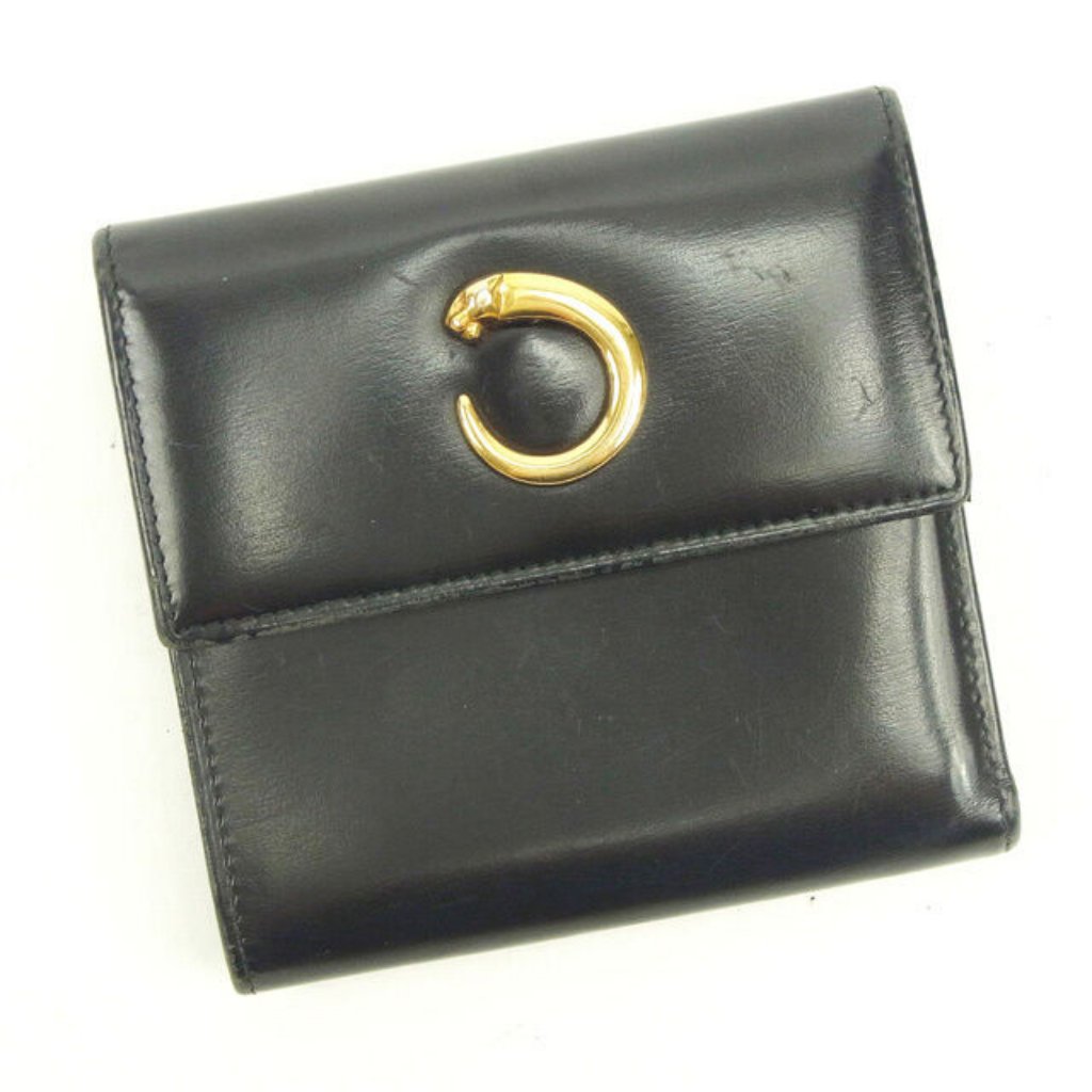 Cartier Triple Wallet Panthere Authentic Used Y5106